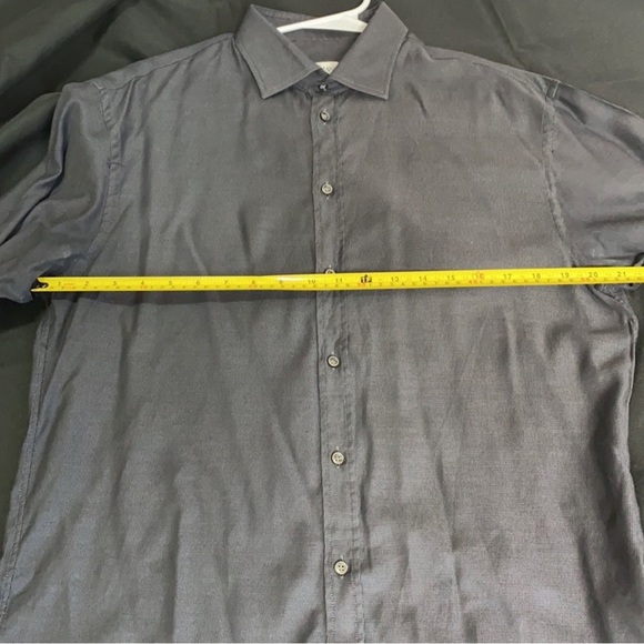 Slim fit Armani collezioni long sleeve dress shirt size 41/16 - Picture 10 of 11